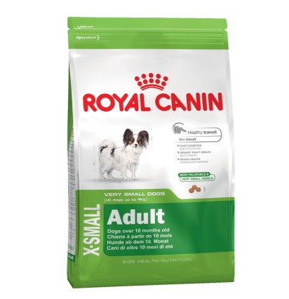 Royal Canin X-Small Adult Very Small Dogs сухой корм для взрослых собак очень мелких пород 500 гр. 
